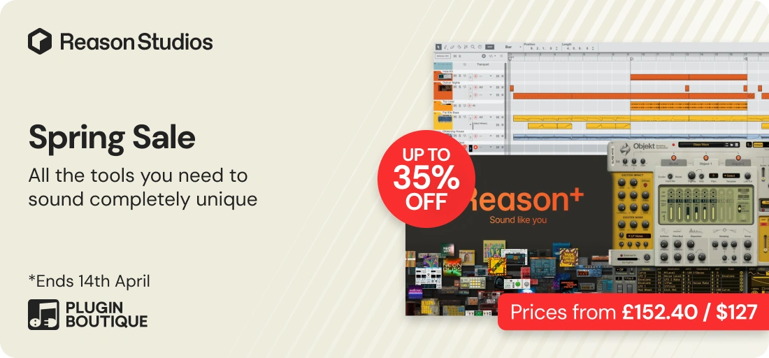 Reason Studios Spring Sale