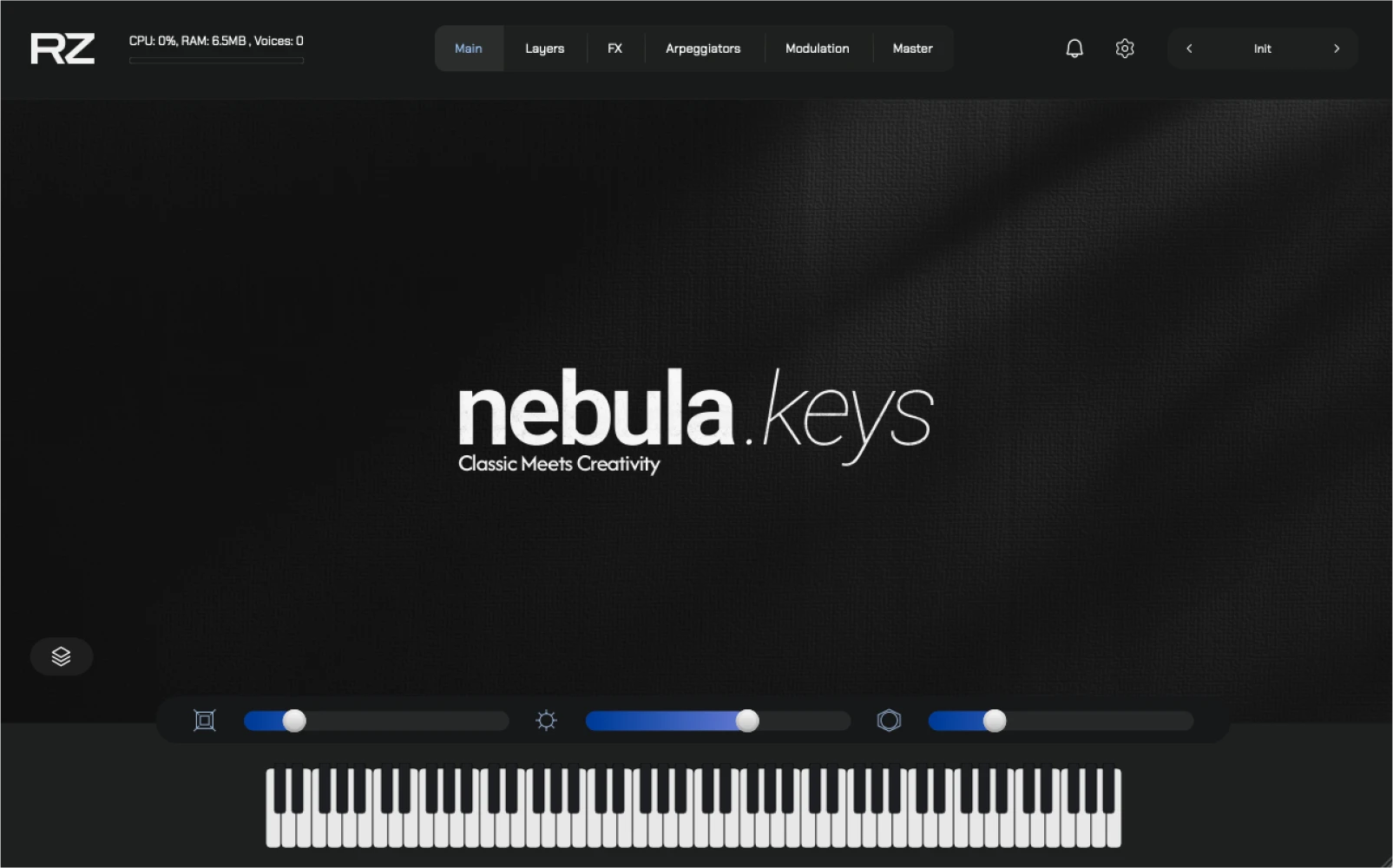 ZAK Sound Nebula Keys