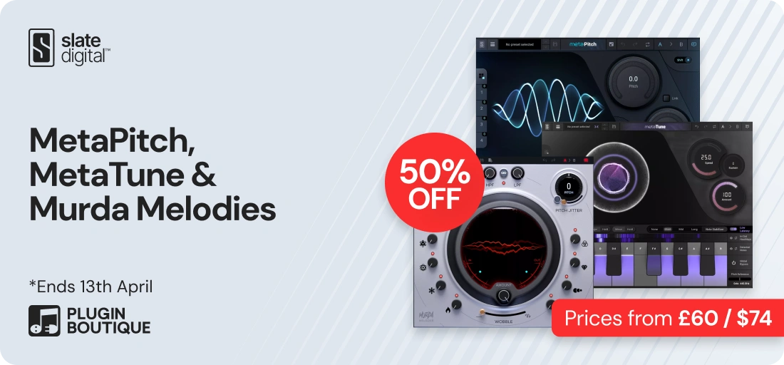 Slate Digital MetaPitch, MetaTune & Murda Melodies Sale
