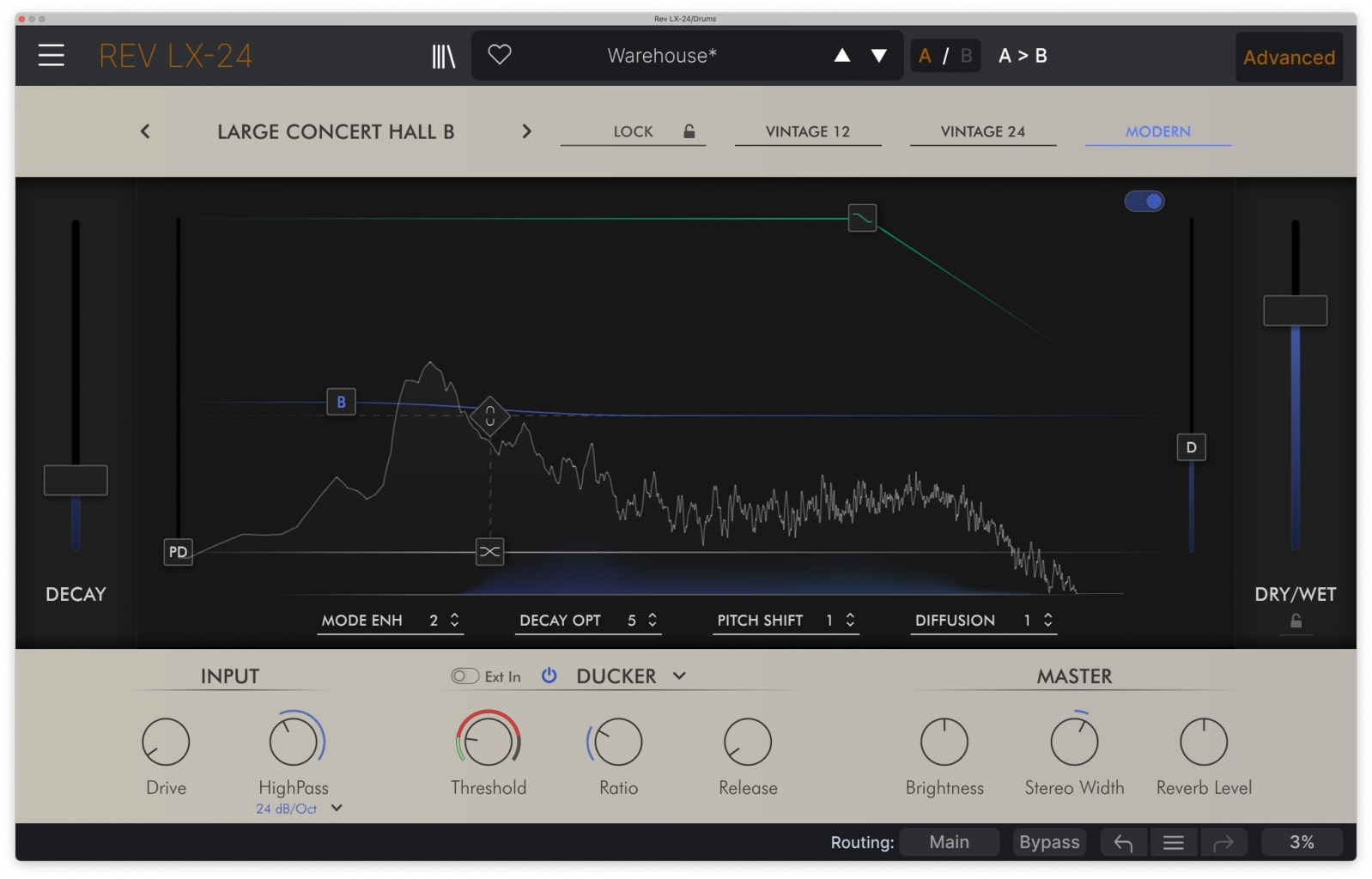 Arturia Rev LX-24 - GUI Advanced