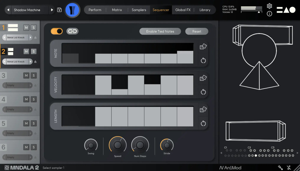 The Dark Tower - Sequencers UI