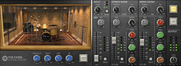 The Farm Stone Room Studio Reverb screenshot