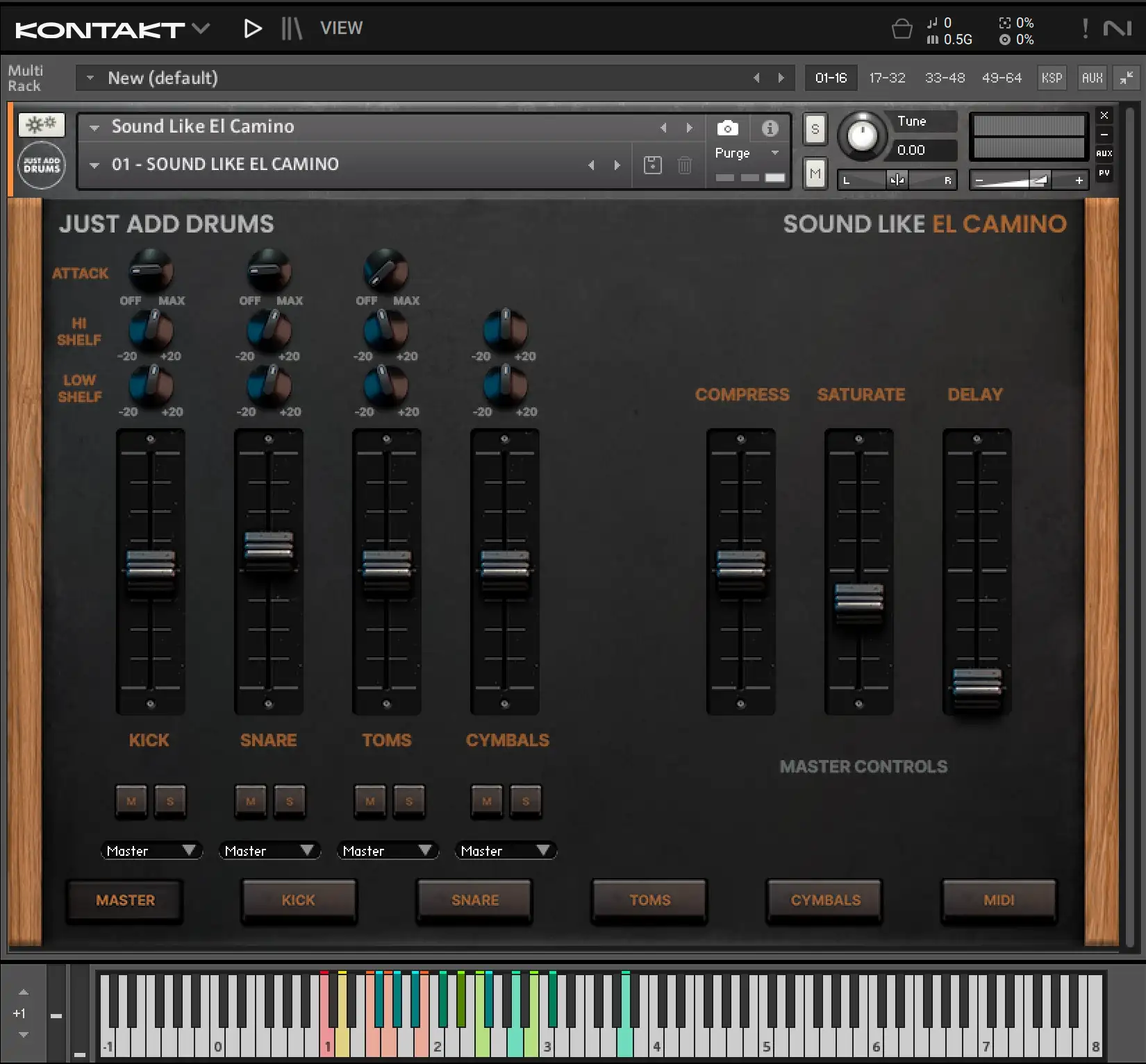 Sound Like El Camino - UI