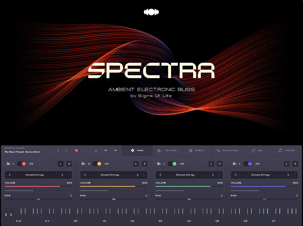 Spectra: Soundbox Instrument - GUI