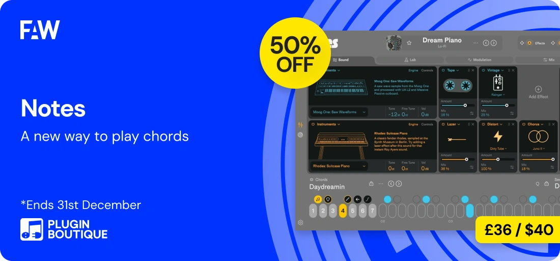 FAW Notes Intro Sale