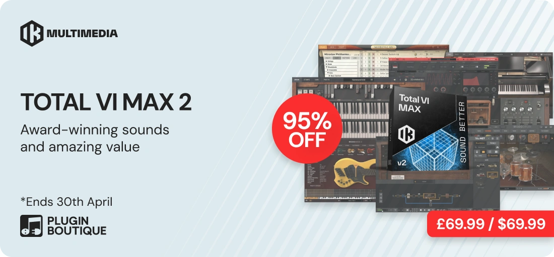 IK Multimedia Total VI MAX v2 Sale