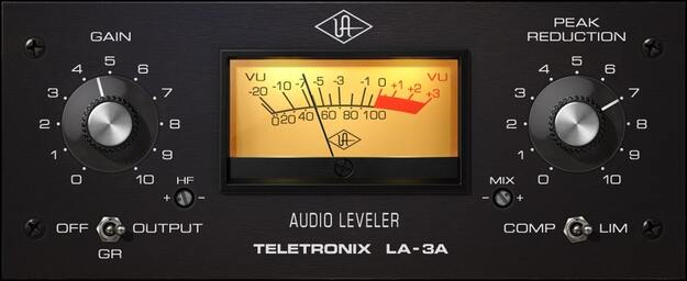 Teletronix LA-3A Audio Leveler logo