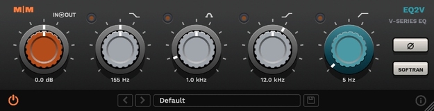 EQ2V Equalizer screenshot