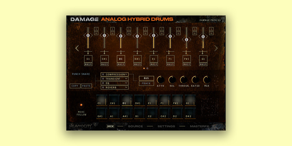 Analog Hybrid Drums