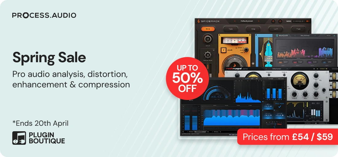PROCESS.AUDIO Spring Sale