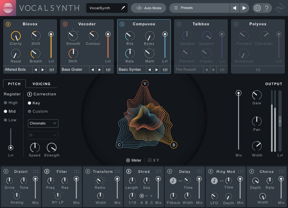 VocalSynth 2 - Three Modules