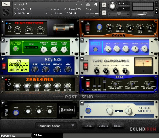 Soundiron - Sick 1 - Image 03 - FX Rack