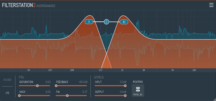 Audio Damage AD043 Filterstation2 - UI Image 2