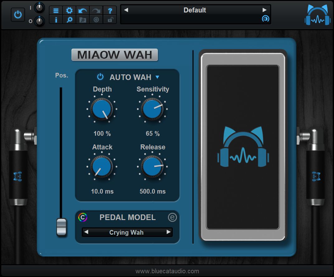 Blue Cat's Miaow Wah product image