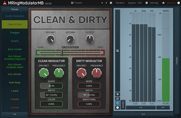 Get 50% off MRingModulatorMB by MeldaProduction. The discounted price is $21.50.
