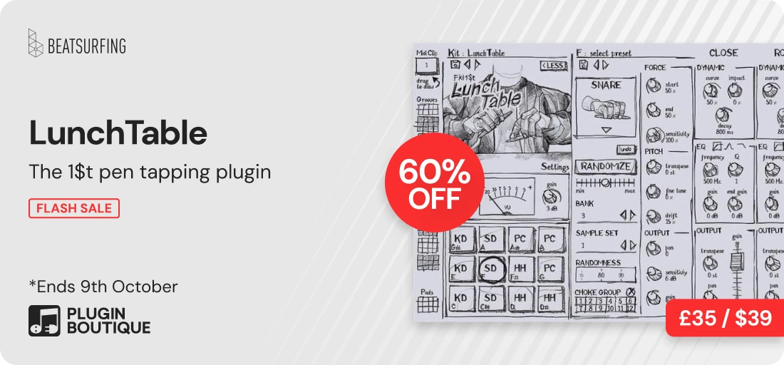 BEATSURFING LunchTable Flash Sale (Exclusive)