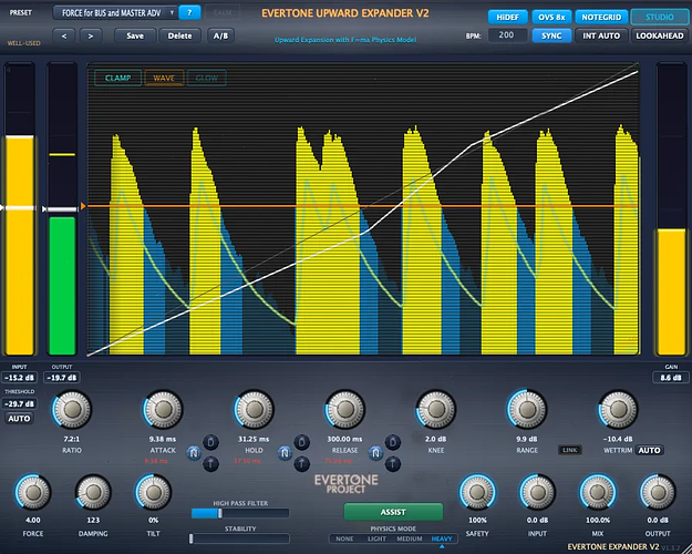 Evertone Expander v2 Upgrade from v1 interface