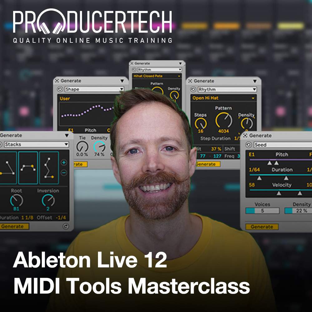 Ableton Live 12 Midi Tools Masterclass