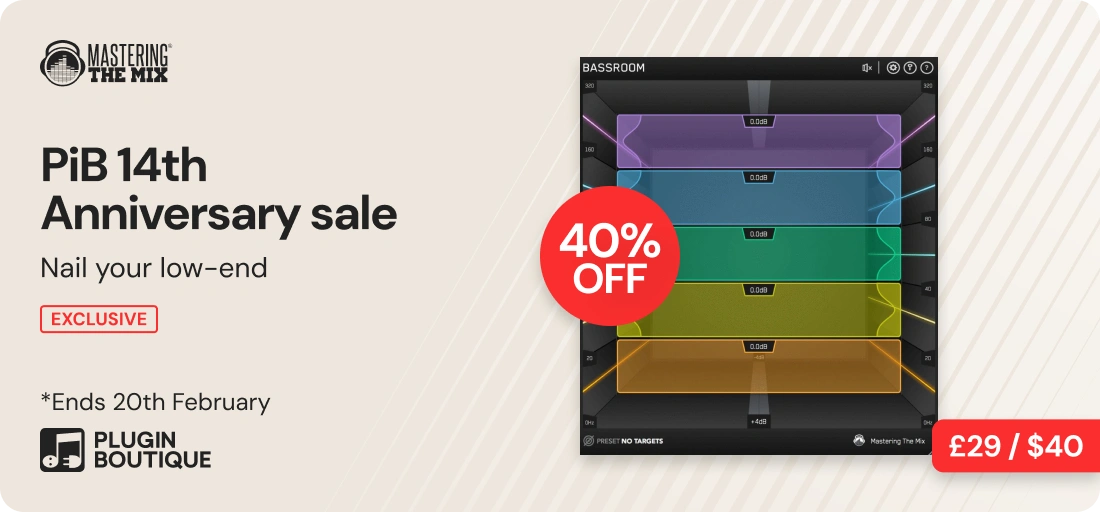 Mastering The Mix BASSROOM PIB 14th Anniversary Sale (Exclusive)