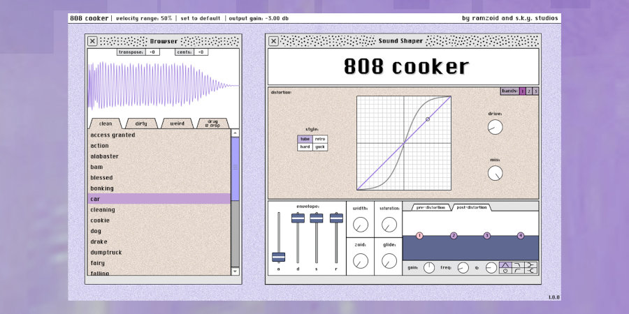 Ramzoid 808 Cooker - GUI