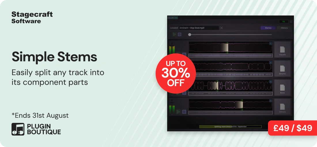 Stagecraft Software Simple Stems August Sale