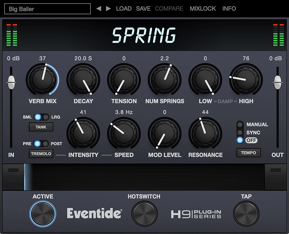 Eventide Spring - User Interface