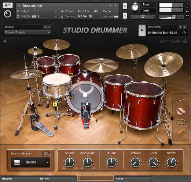 Studio Drummer screenshot