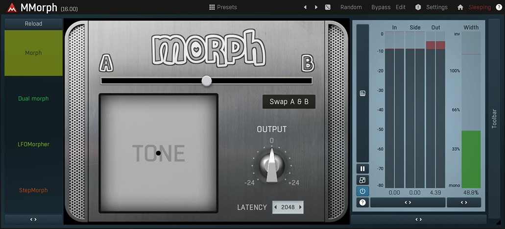 MeldaProduction MMorph UI