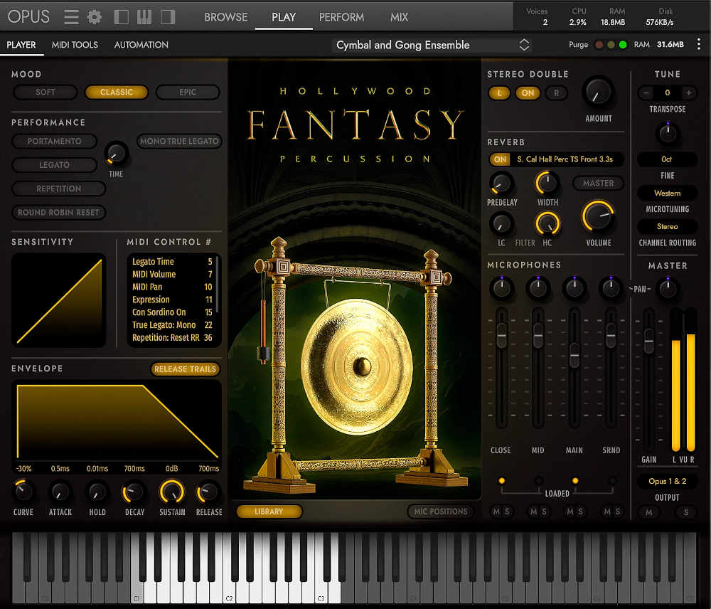 Hollywood Fantasy Percussion - UI 1