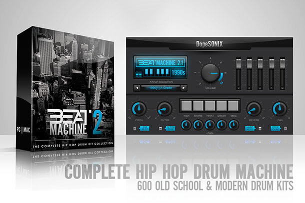Beat Machine 2 Upgrade from Beat Machine 1 interface