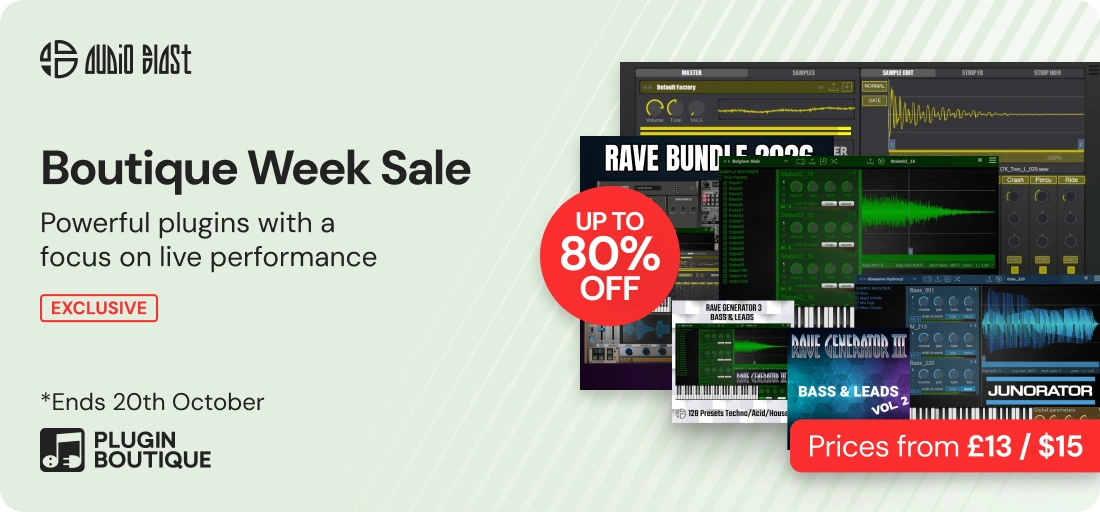 Audio Blast Boutique Week Sale (Exclusive)