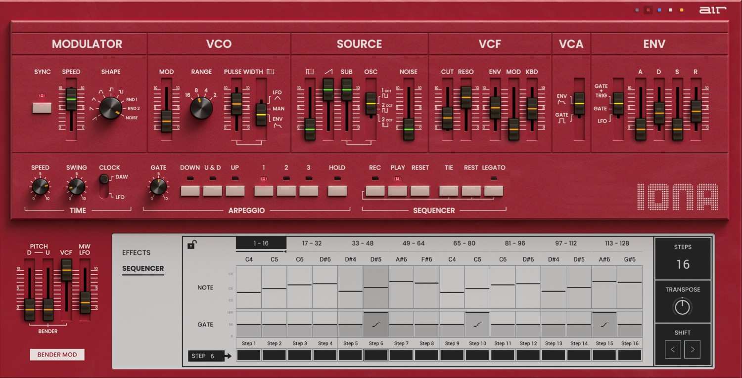 UI 4 - Red Bender Mod