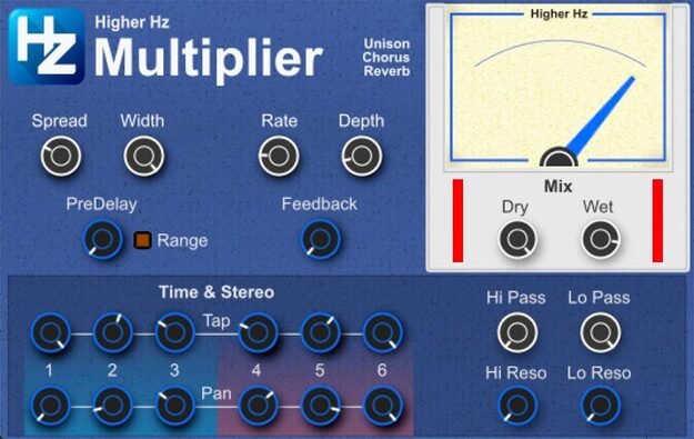 HZ Multiplier interface