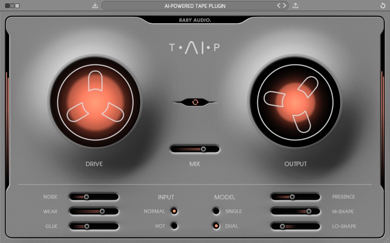 BABY Audio - TAIP - Main GUI