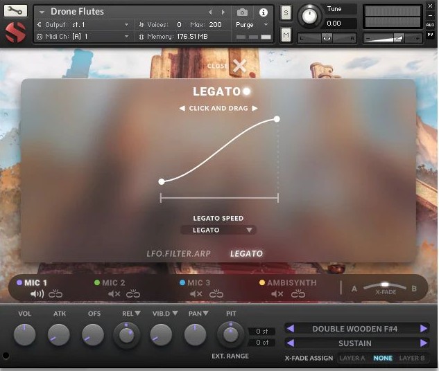 Drone flutes - UI 3 pluginboutique