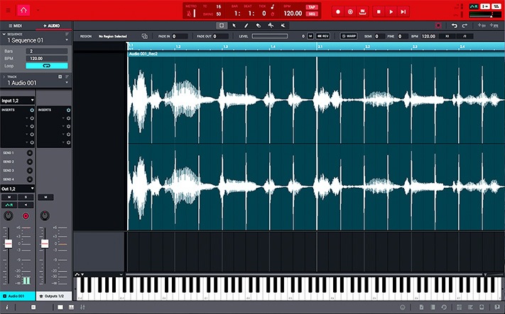 AKAI MPC 2 - Track Recording