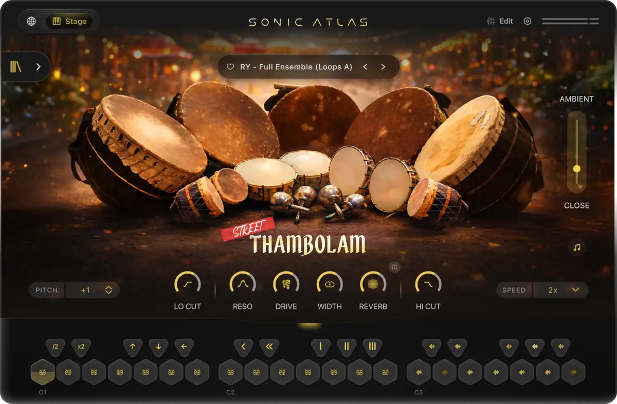 Sonic Atlas Expansion: Thambolam Kit