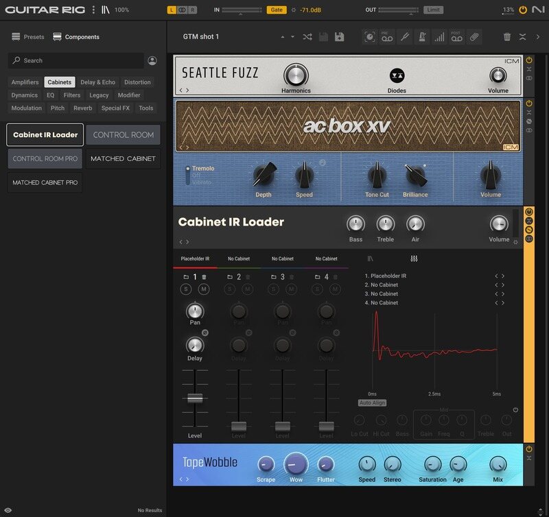 Native Instruments Guitar Rig 7 Pro - GUI 2