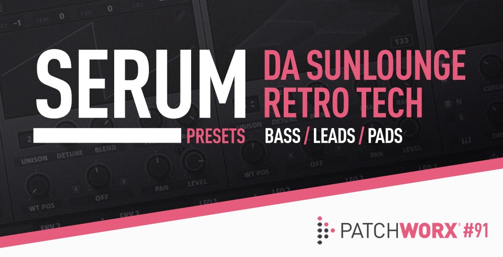 Da Sunlouge Retro Tech - Serum Presets - Rectangle Image