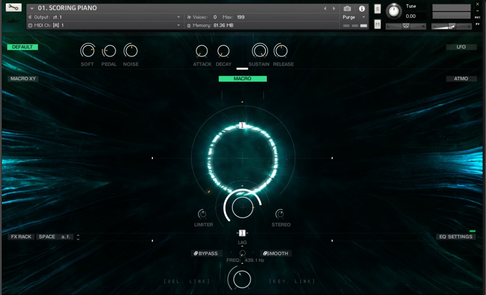 Senfine - User Interface 2