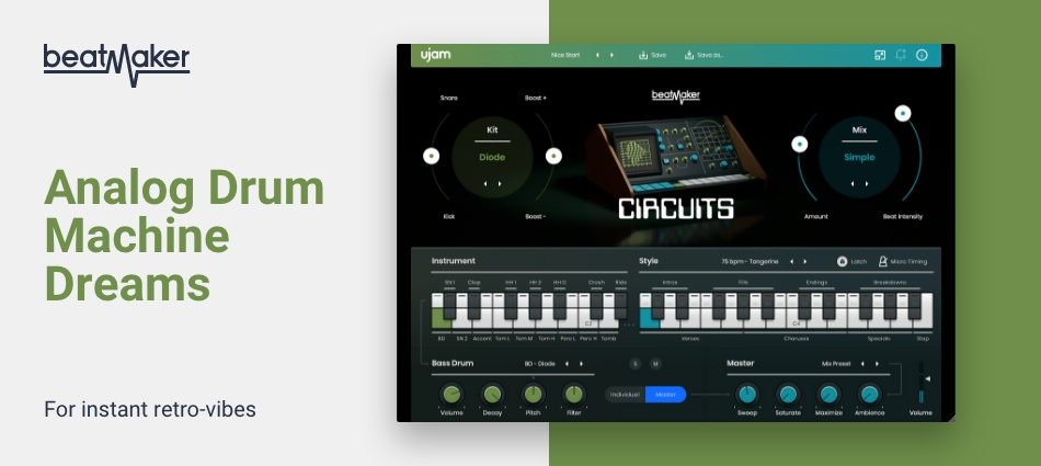 UJAM Beatmaler CIRCUITS