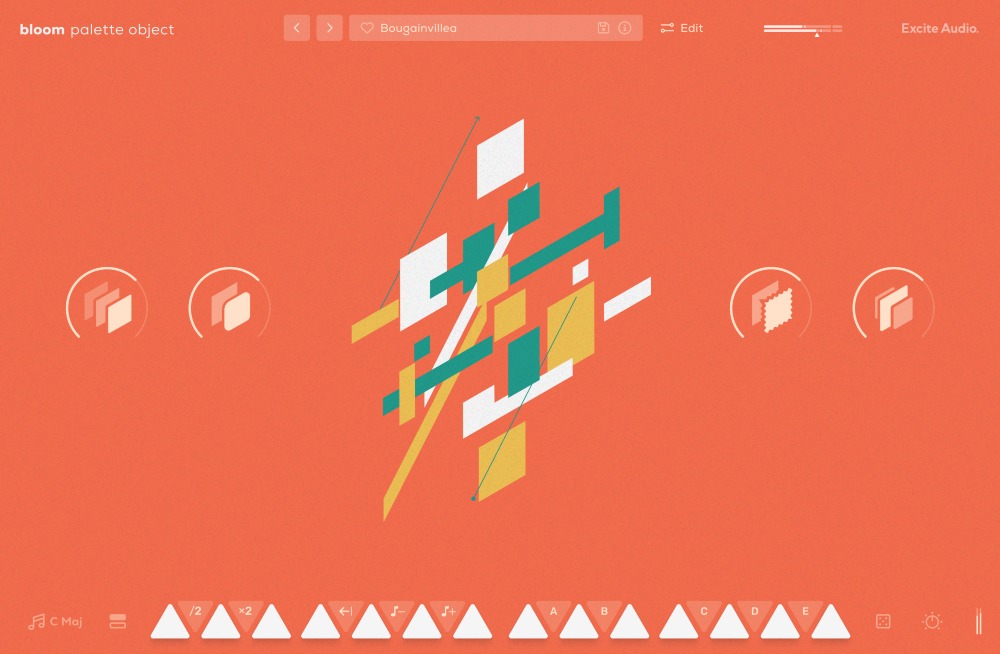 Excite Audio Bloom Palette Object