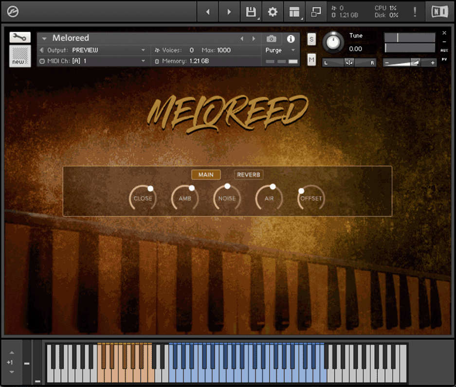 Meloreed - GUI