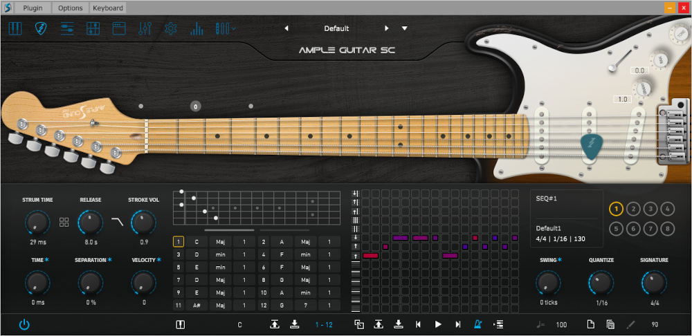 Ample Guitar SC - UI 2
