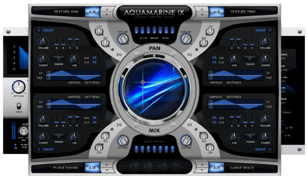 Aquamarine Complete interface