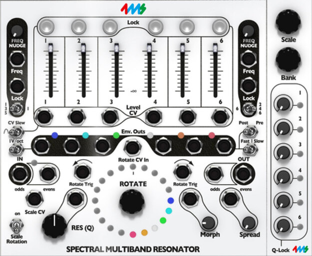 Modular Add-On: 4ms Spectral Multiband Resonator (SMR) screenshot