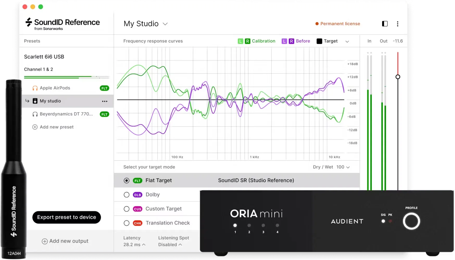 Sonarworks SoundID Reference Add-on for ORIA Mini
