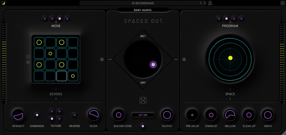 Baby Audio Spaced Out - Dark Mode