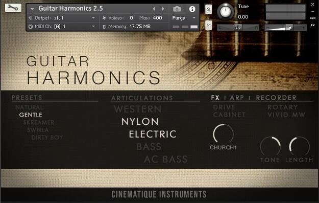 Guitar Harmonics v2.5