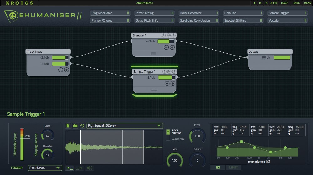 Dehumaniser 2 - User Interface